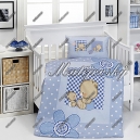 Detské posteľné prádlo - Rozkošní mackovia / modré